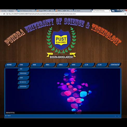 Institute Website