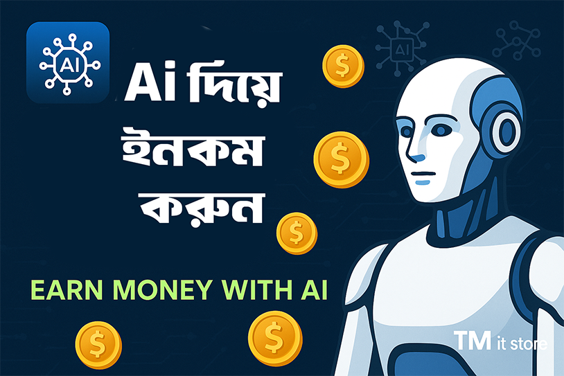 AI ব্যবহার করে কিভাবে টাকা উপার্জন করা যায়